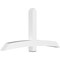 Ekena Millwork Bellingham Architectural Grade PVC Gable Bracket, 84"W x 42"H x 6"D x 6"F, 12/12 Pitch GBP084X42X0606BEL00 - alternate 1